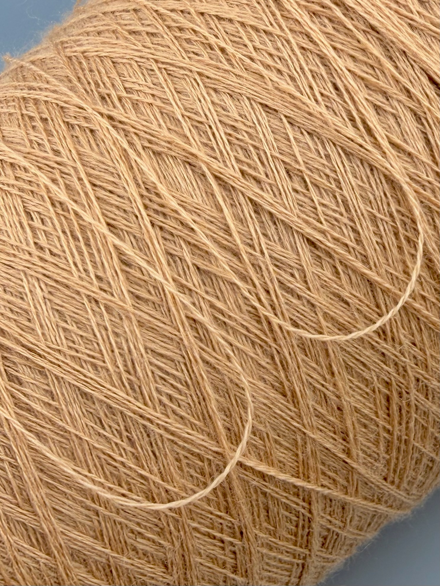 Zegna Baruffa Cashwool 2/30 – Extrafeines Merinogarn Helles Camel 029240